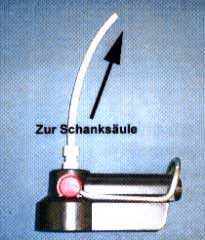 Keggy Zapfkopf mit Steckanschlu